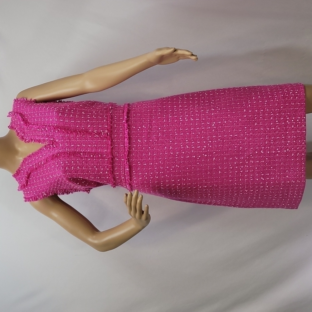 J Crew Tweed Sheath Silhouette Dress - Picture 5 of 13